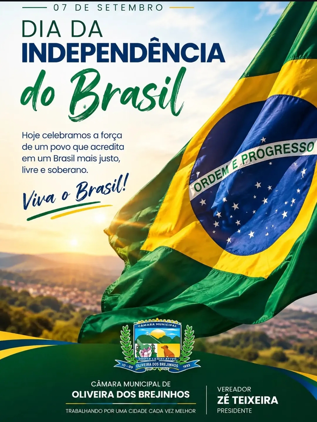 7 DE SETEMBRO — INDEPENDÊNCIA DO BRASIL
